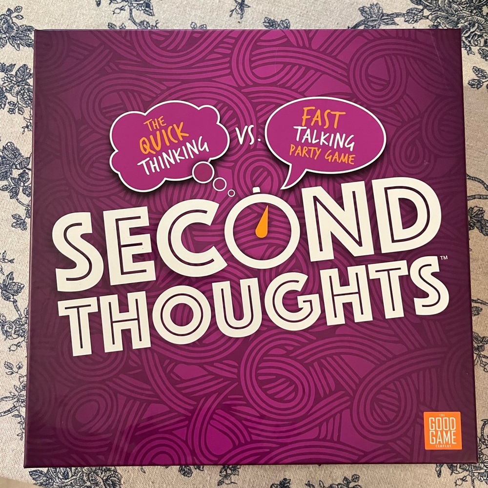 Second Thoughts Board Game
